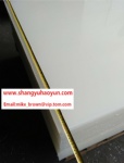 white polypropylene cutting pad (board)